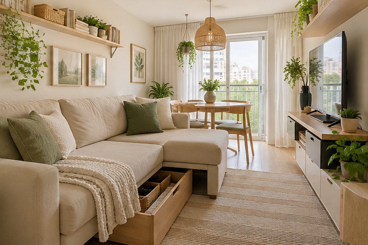 Organização de apartamento pequeno: guia para ganhar espaço